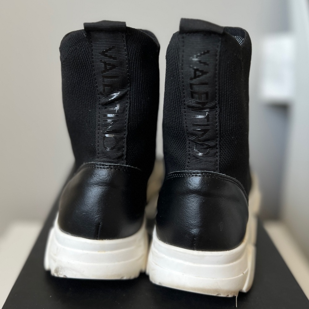 Authentic Mario Valentino Melissa Logo Sock Sneakers in Size 8 - Picture 5 of 13